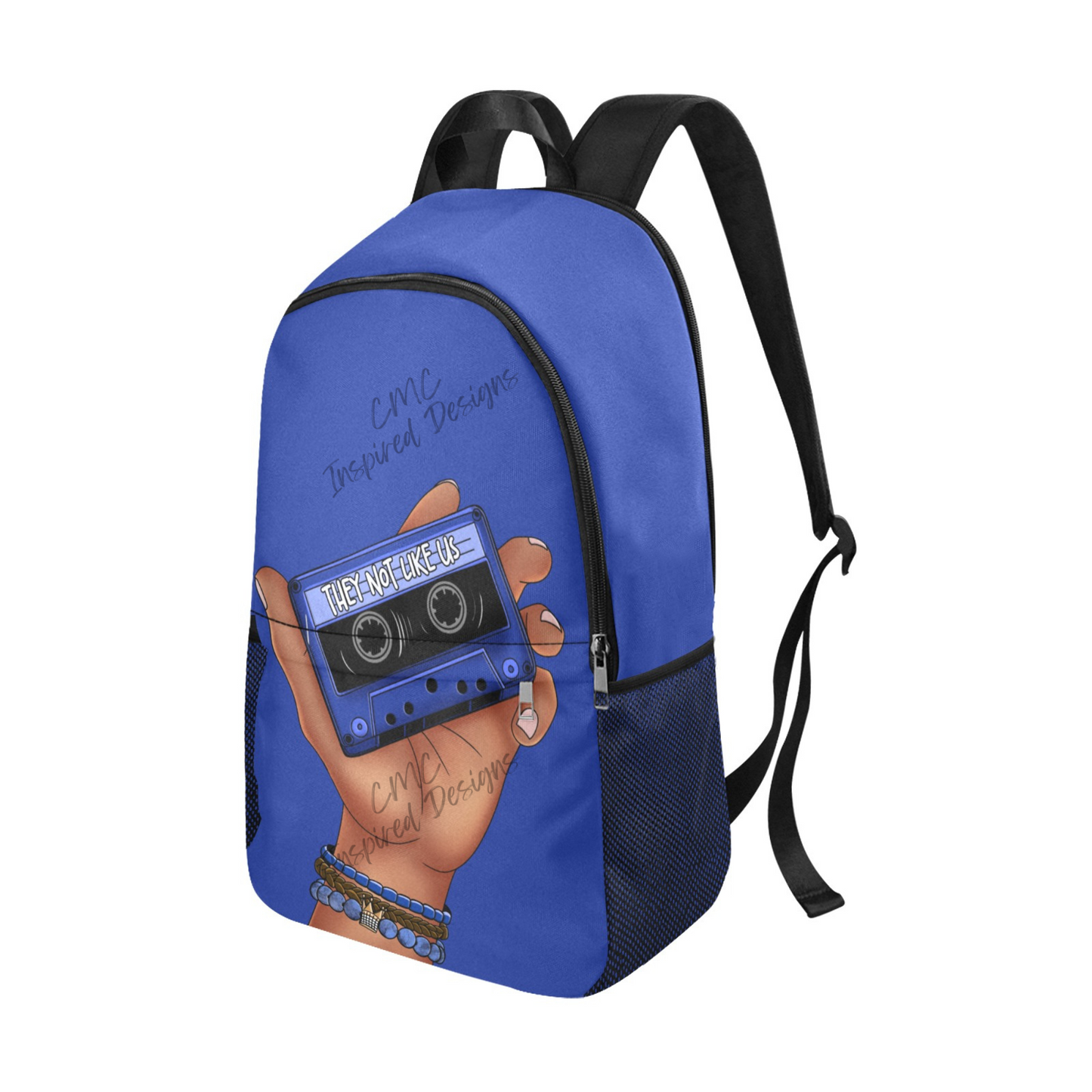 They Not Like Us Backpack Blue