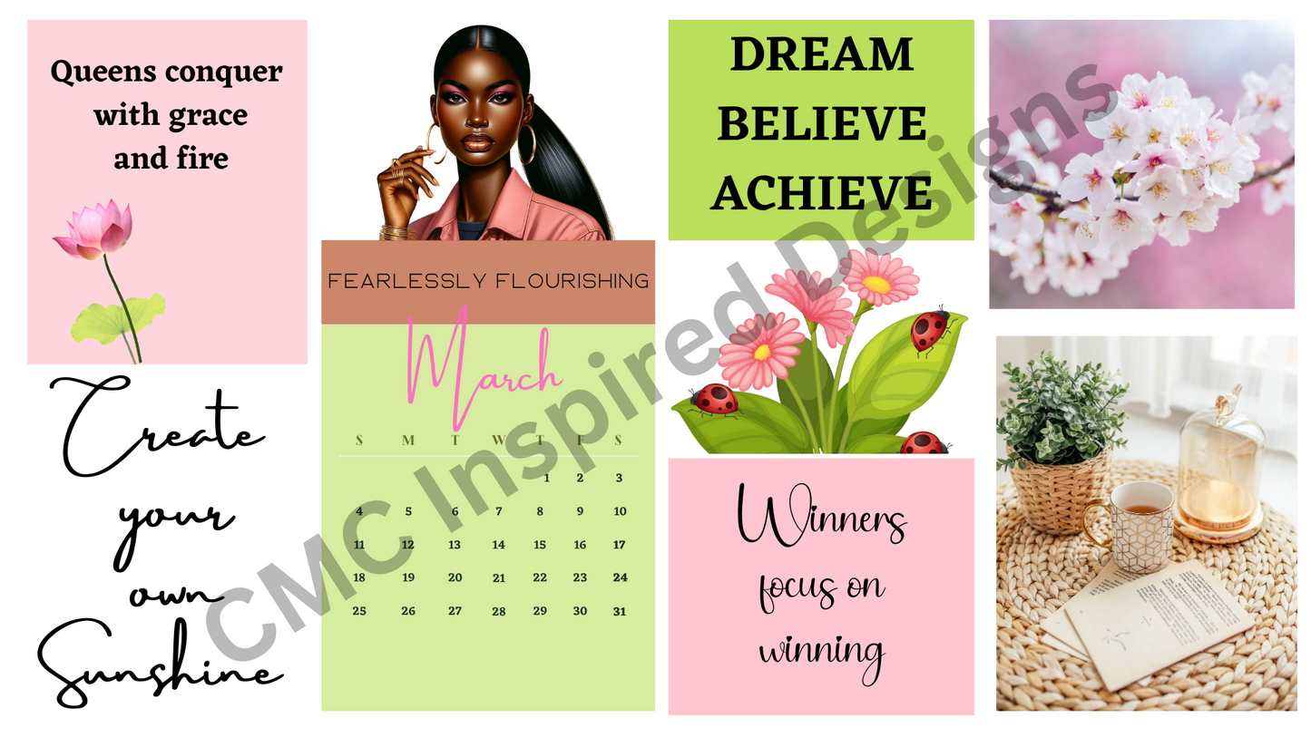 FREE March screen saver