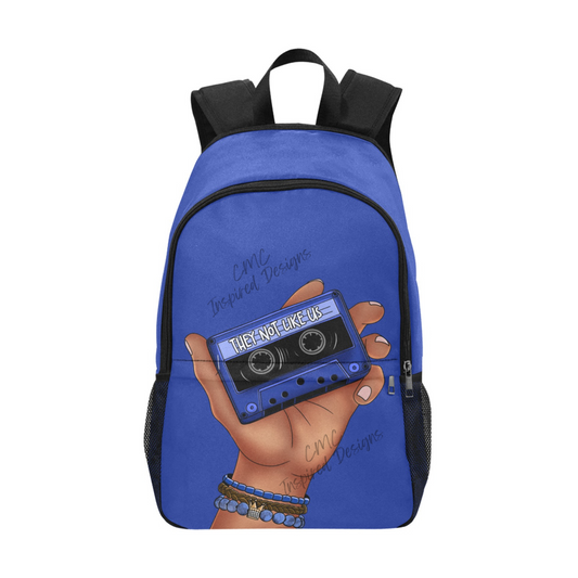 They Not Like Us Backpack Blue