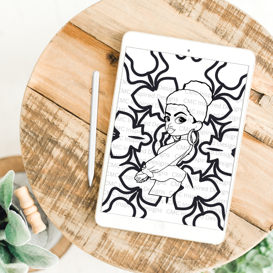 digital coloring Page - CCT KJ 03