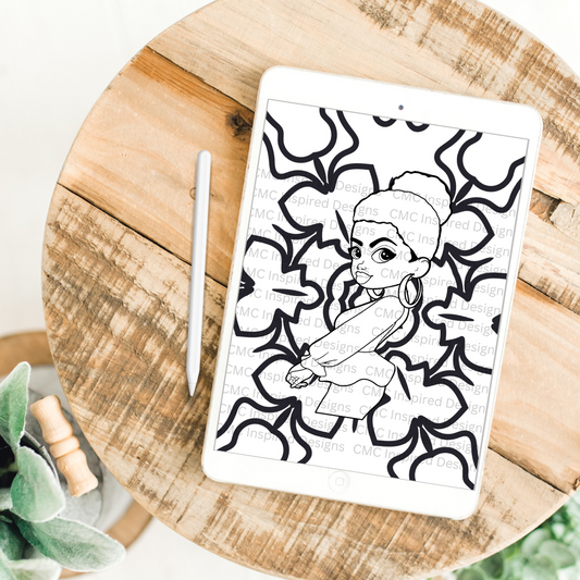 digital coloring Page - CCT KJ 03