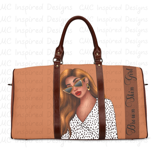 Pretty Brown Girl Travel Bag